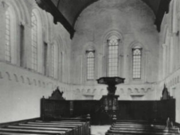 Kerk Termunten voor 1945 Interieur